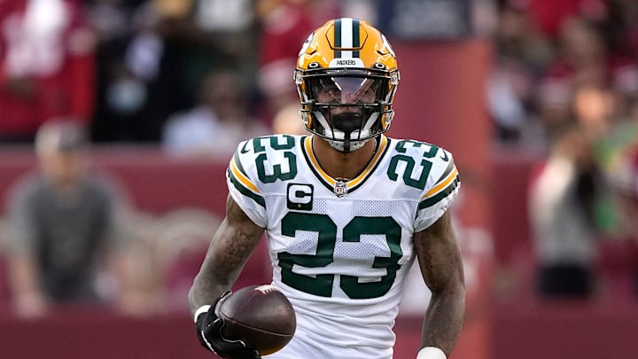 Jaire Alexander juega como cornerback en Green Bay Packers